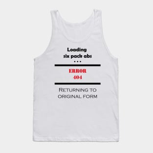 Loading six pack abs Tank Top